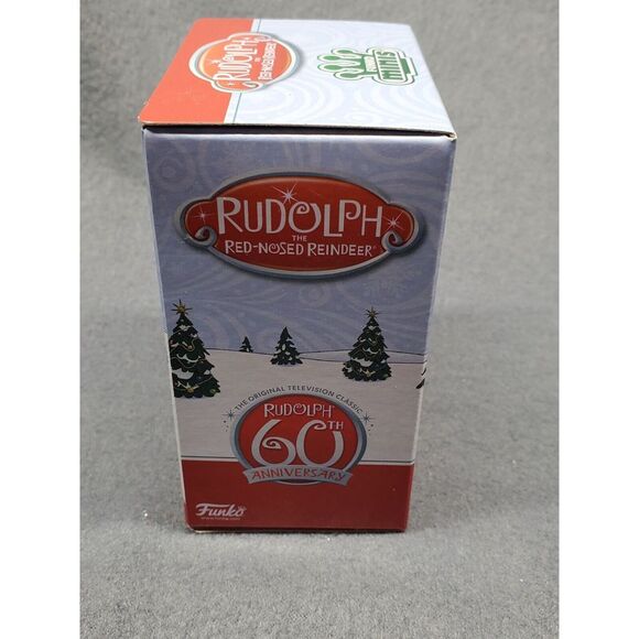 Funko Mini Glitter Bumble Rudolph 60th Anniversary New‎ Sealed Box - Picture 4 of 4
